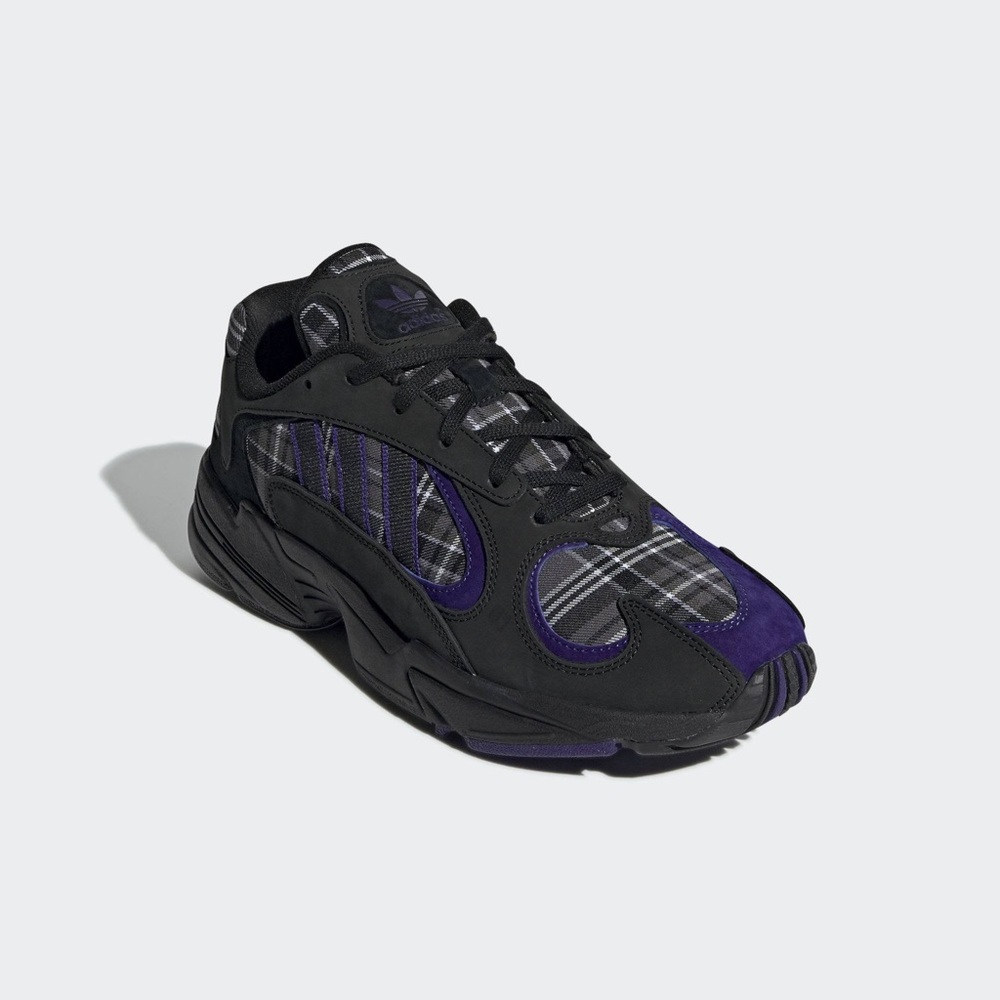 NEW Adidas Yung-1 “Purple Plaid”